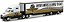 Caminhão Greenlight Indy Motor Speedway Transporter 1/64 - Imagem 1
