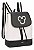 Mochila Bolsa Disney Mickey Mouse Preta e Branca Luxcel - Imagem 1