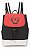 Mochila Bolsa Disney Mickey Mouse Preta e Vermelha Luxcel - Imagem 1