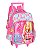Mochila Alça e Rodas Barbie Pink Luxcel - Imagem 1