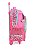 Mochila Rodas SEM ALÇA Barbie Fashion Lantejoula PINK - Imagem 2