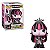 Funko Pop! Retro Toys Monster High Draculaura 163 - Imagem 1