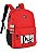 Mochila De Costas The Simpsons Duff Beer Vermelha Luxcel - Imagem 1