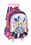 Mochila Alça e Rodas Barbie Boiadeira Gliter Roxa Luxel - Imagem 1