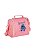 Lacheira Quadriculada Stitch Rosa Luxcel - Imagem 1