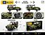 Bloco de Montar Jipe Off-Road Defender Verde (768 pçs Bloxi) - Imagem 1