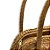 Bolsa Retangular de Capim Dourado com Círculos Trançados com Palha Clara - Imagem 4
