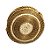 Bolsa Redonda de Capim Dourado com Duplo Círculo de Palha Clara - Imagem 2