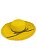 Chapéu de Praia Estilo Floppy Palha Sintética na Cor Amarelo - Imagem 1