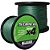 Linha Marine Sports X4 Super Braid Green 0,33mm 45lbs 20 Kg 500m + Linha Fluorcarbono Marine Sports Vexter Leader 0.47mm 50m - Imagem 3