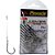 Anzol Pinnacle Encastoado Chinu Ring Nickel N.8 com 25 unidades - Imagem 1