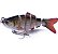 Isca Articulada Artificial Fishmaster Lambari Tambiu Mini 7cm 8,5gr - Imagem 3