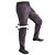 Calça de pesca vira-bermuda Mar Negro Combat Preta G1 - Imagem 1