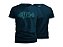 Camiseta Presa Viva Casual Line Tucuna Bait G 100% Algodão Azul Marinho 2381 - Imagem 2