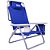 Cadeira de Praia Reclinável com Bolsa Térmica Azul 136Kg KALA - Imagem 2