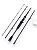 Vara Intergreen Adventure 4 partes ADC56MR-4  cabo EVA bipartido 8-17lb 1,67m carretilha - Imagem 1
