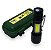 Mini Lanterna lampião JY-8899S recarregavel  Led XPE zoom telescopico preta - Imagem 2
