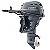 Motor de popa Yamaha 25 HP 4 Tempos F25GWHS Partida Elétrica e Injeção eletrônica - Preço para Pessoa Física - Imagem 1