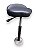 Kit Economy TP com cadeira base pedestal preto/cinza - Imagem 1