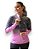 Camiseta Iscamarina Preto-Rosa - M - Imagem 1