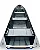 Barco de aluminio Martinelli Tornado 600 borda alta 6m para motores até 30 HP à Pronta entrega - Imagem 2
