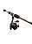 Molinete Century Squall 3000 + Vara Century Squall CSQ-1742-D - Imagem 2