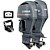Parelha Motor de Popa Yamaha 2X 300 HP 4 Tempos DETX Cinza 25" Pol. Comando Eletrônico Duplo e Tela CL5 Display - Preço Pessoa Física - Imagem 1