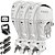 Trinca Motor de Popa Yamaha 3X 350 HP 4 Tempos BST2X Branco 25" Pol. Comando Eletrônico e Tela CL5 Display - Preço especial Produtor Rural e PJ - Imagem 1