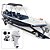 Barco Martinelli Dream Bass 6.0 Expedition+ Tohatsu 60 hp 4T Branco Part. Elétrica Power Trim Fat. PJ + Carreta rodoviária e acessórios de navegação instalados - Imagem 1