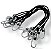 Elástico extensor 5 mm X 50 cm com 2 ganchos de metal - Pacote com 10 - Imagem 1