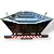 Barco de alumínio Cast One 550 + Motor de popa Suzuki 30 HP 2T Partida Elétrica com Manche - Fat. PJ + Carreta Rodoviária - Imagem 7
