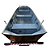 Barco de alumínio Cast One 550 + Motor de popa Tohatsu 20 HP 4T com Manche + Carreta Rodoviária - Imagem 2