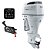 Motor de popa Suzuki 200 HP 4T EFI Rabeta 25" (6 cc) Branco Partida Elétrica e P. Trim - Preço PJ - PRONTA ENTREGA - FRETE GRÁTIS - Imagem 1