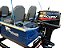 BARCO MARTINELLI KING 600 DC + MERCURY 30 HP 2T PARTIDA ELÉTRICA FAT. PJ + CARRETA RODOVIÁRIA E ACESSÓRIOS DE NAVEGAÇÃO INSTALADOS - Imagem 5