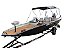 Barco Martinelli XBoat 6.0 Casting com Mercury 50 HP ELPTO + Carreta rodoviária + acessórios de navegação - Preço do motor para PJ ou Produtor Rural - Imagem 2