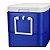 Caixa térmica Coleman 28 QT 26,4L - Azul 101387281310 - Imagem 4