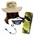 Chapéu com proteção+ Óculos MS-2648 Smoke+ Segurador Breeze - Imagem 8