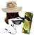 Chapéu com proteção+ Óculos MS-2648 Smoke+ Segurador Breeze - Imagem 2