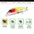 Isca artificial Action Raptor-X 100 cor: 16 - Cabeça Vermelha e Dorso Verde Limão - Imagem 11