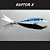 Isca artificial Action Raptor-X 85 cor: 10 Azul Tigrada - Imagem 5