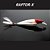 Isca artificial Action Raptor-X 85 cor: 1 Cabeça vermelha - Imagem 7