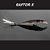Isca artificial Action Raptor-X 85 cor: 2 Silver - Imagem 3