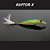Isca artificial Action Raptor-X 85 cor: 4 Verde e Amarelo - Imagem 7