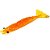 Isca artificial Camarão JET Shrimp Nihon Baits 8,7cm - 16 LARANJAO - Imagem 6