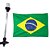Luz de popa Led 38cm preta efeito Estrobo bandeira Brasil E1342 - Imagem 2