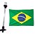 Luz de popa Led 38cm preta efeito Estrobo bandeira Brasil E1342 - Imagem 1