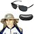 Óculos Maruri Polarizado RD-8688 + Chapéu Com Proteção Caqui - Imagem 2