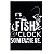 Placa decorativa 05 Fish Clock - 20 x 30 cm - Imagem 2