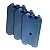 Caixa térmica Coleman 30 QT - 28L Azul tampa Cinza+ 3 Gelos Artificial Cliogel 500ml - Imagem 7