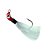 Isca artificial Jig Lori G 16 g Cor: Branco com Cabeça Vermelha (xuxinha) - Imagem 4